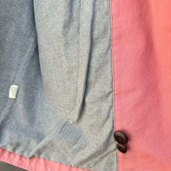 L.L.Bean Pink Barn Coat Women’s 2X Corduroy Collar Cotton Canvas Chore Jacket - Picture 9 of 9